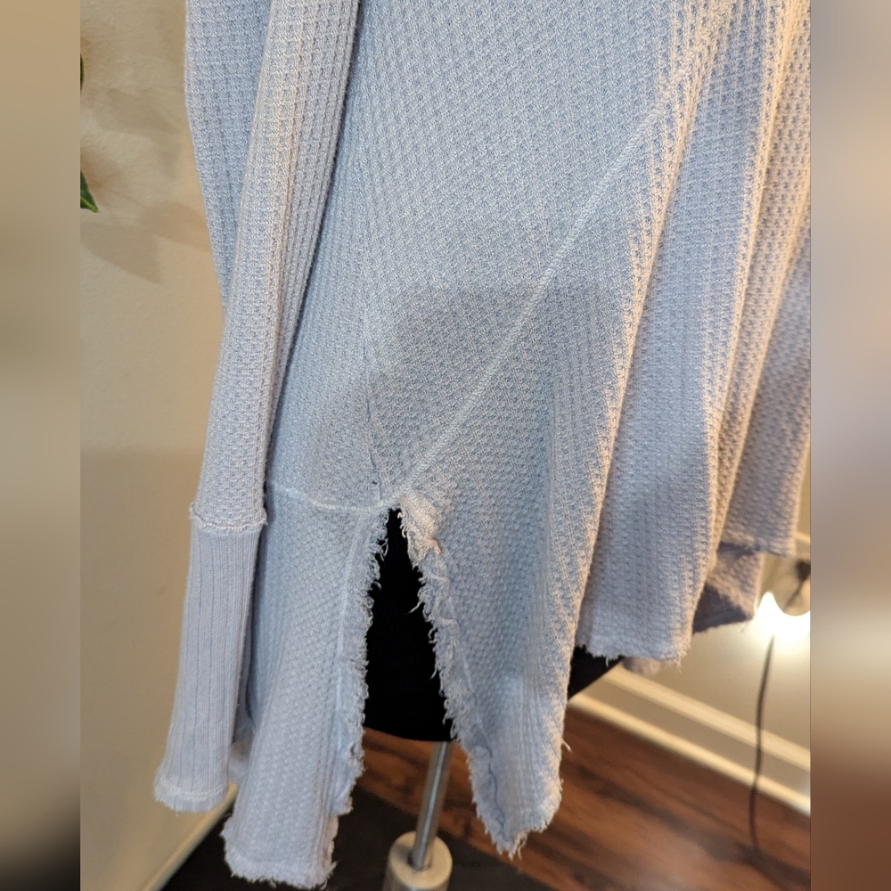 FREE PEOPLE Lavender🪻Thermal Cozy Oversized Sweater - Picture 5 of 7
